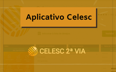 Como acessar os recursos do aplicativo Celesc?